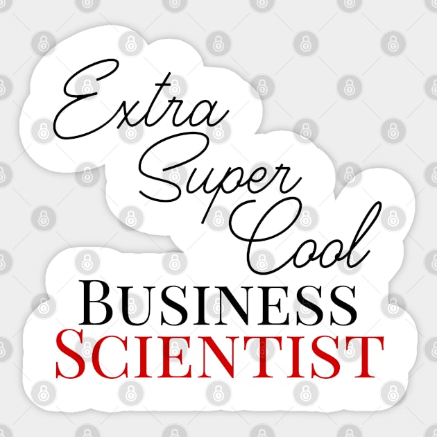 scientist Sticker by Design stars 5